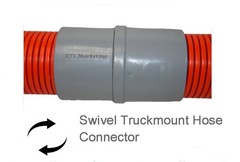 Carpet Cleaning TruckMount Vacuum Hose SWIVEL CONNECTOR