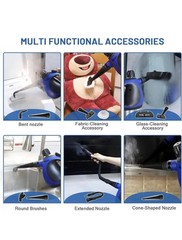Klona EM-307 Handheld Steam Cleaner 212-221F 1050W 350ml w/ Accessories
