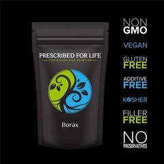 Prescribed For Life Borax Powder, Household Laundry Booster, Slime 1 kg