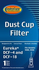 EnviroCare Replacement HEPA Vacuum Filter Designed to Fit Eureka DCF-4/DCF-18…