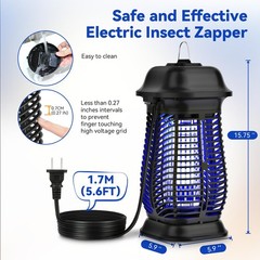 Xgayoo Bug Zapper Electric Mosquito Zapper Outdoor Fly Traps Indoor Outdoor