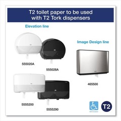 Tork 11020602 12/Carton 3.48″x751′ Sptic Safe, 2-Ply Jumbo Bath Tissue White New