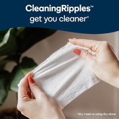 Cottonelle Fresh Feel Flushable Wet Wipes, Adult Wet Wipes, 8 Flip-Top Packs, 42