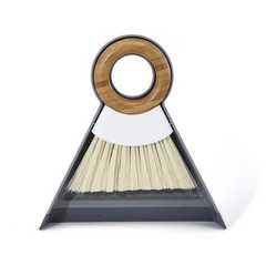 Full Circle Tiny Team Mini Compact Brush Dustpan Set Portable Handheld Broom