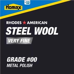 Rhodes American 10121100 Very Fine Steel Wool Pads 8-3/4 L in. (Pack of 6)
