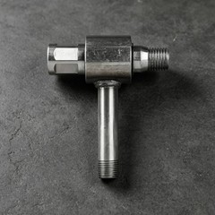 Crystal Water Connector High-Flow Drilling Accessory Portable Storage