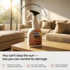 Forcefield Uv Sunblock Fabric Fade Protector Prevent Uv Ray Damage – 22Oz
