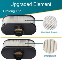 Emmawin 11013-0752 Air Filter, FR691V Filter for Kawasaki FR651V Black