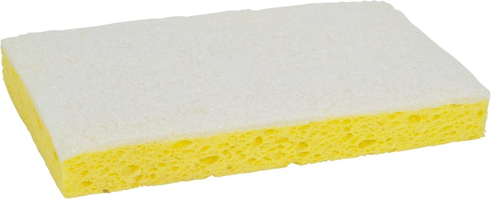 Scotch-Brite Light Duty Scrubbing Spon 63, 6.1 in x 3.6 in x 0.7 in,
