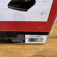 New In Box Rubbermaid Commercial 421388BLA 44 in. Dual Action Sweeper, Black