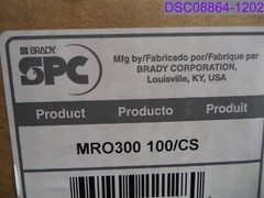 Qty = 1 Box of 100: Brady SPC Gray Absorbent Pads P/N MRO300