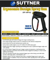 Suttner ST-2012 Ergonomic Trigger Gun 5000 PSI German made 3/8″ IN 1/4″ out