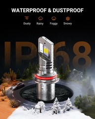 Sealight S1-Pro 9007/Hb5 Fog Kit 30000Lm 6500K White 9007 System 1600Ft Beam