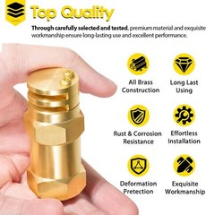 Boomless Spray Nozzle 1/2″ FPT #5 Orifices (90?? & 180?? Caps) 2.0 GPM @ 40 PSI