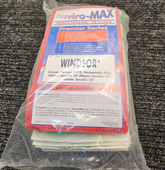 (QTY 10) Enviro-MAX Vacuum Bags Fits Windsor Sensor XP12 All Star Javelin +More