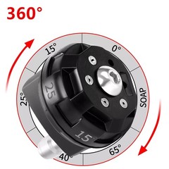 New 1/4” Pressure Washer Spray Nozzle, 6-in-1 Quick Change over, Time-saving