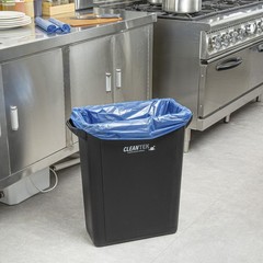 Restaurantware Recycling Trash Bags 250 Count 20-30 Gallon Heavy-Duty Plastic
