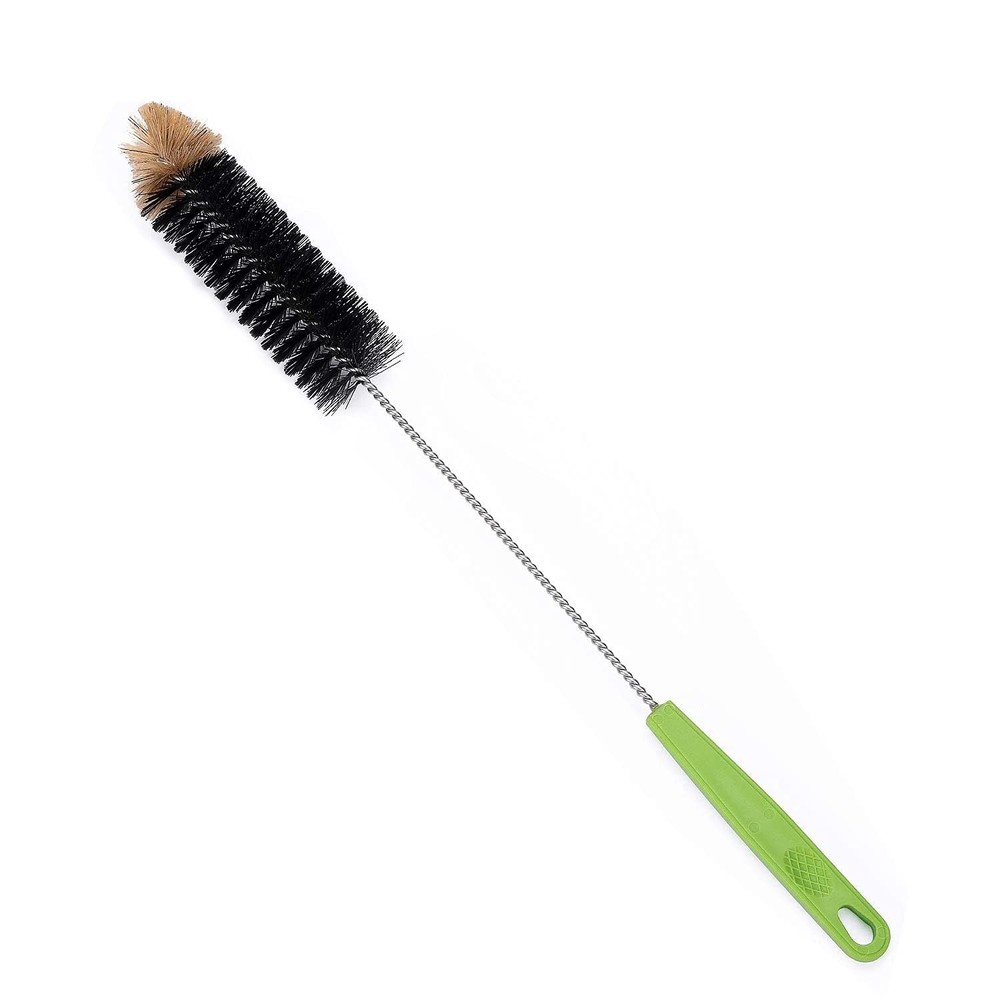 Long Bottle Brush, 17 in Bendable Cleaner Brushes for Cleaning Black/1pcs