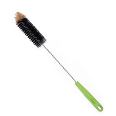 Long Bottle Brush, 17 in Bendable Cleaner Brushes for Cleaning Black/1pcs