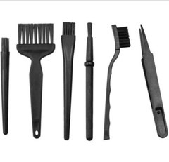 6pcs/set Anti-static Brush ESD BGA Rework PC PCB Motherboards Dust Cleaning Tool