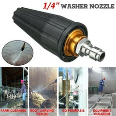 1/4″ High Pressure Fast Washer Rotating Turbo Nozzle Spray Tip Power 4000PSI