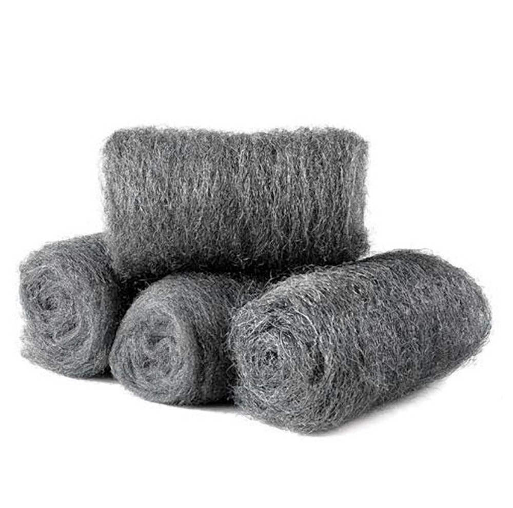 4 Bags Mercer 283MEDIUM #1 Steel Wool Hand Pad 16 Pads/Bag