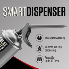 Great Stuff 99112876 Smart Dispenser Multipurpose Black, 12 Oz. 12 Oz., Black