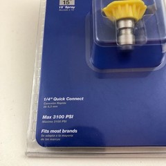 Power Fit Pressure Washer Nozzles 1 Set 1/4″ Quick Connect 15″ Spray