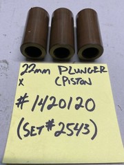 USED – AR XWA Ceramic Piston / Plunger FROM XWA9G.24 22MM 1EA. # 1420120 BROWN