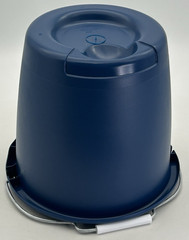 (6 PK) NEW Rubbermaid Commercial 15 Qt 14.2″ L Roughneck Blue Bucket Pour Spout