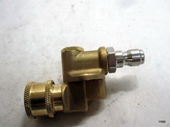 Hydro adjustable pivoting nozzle holder 4500psi