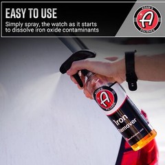 Adam’s Iron Remover 16oz – Car Detailing Fallout & Iron Spray