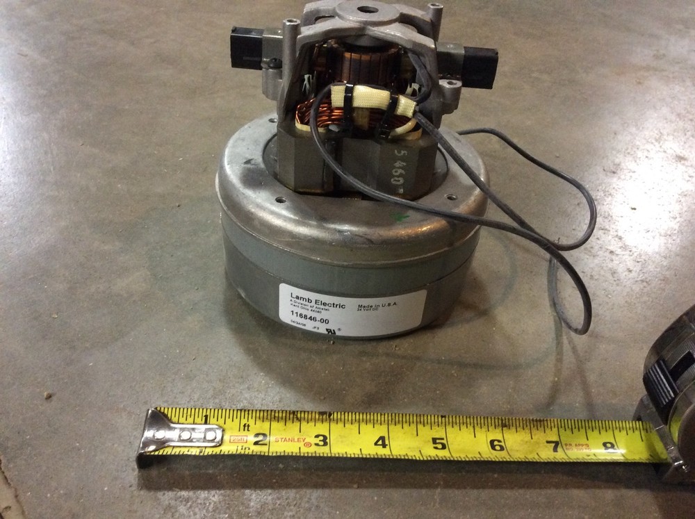 Lamb Electric Fan Vacuum Blower Motor 24VDC 116846-00 Sweeper Clearer