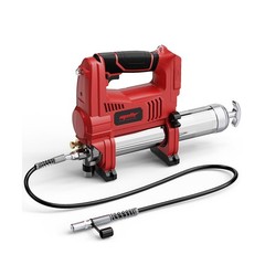 Mellif Power Grease Gun, 10,000 PSI, Brushless Motor, 5 Variable Speed, 14 OZ…