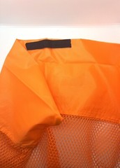 5 Large Capacity Commercial Heavy Duty Mesh Laundry Bags 40 x 30″ Bright Orange