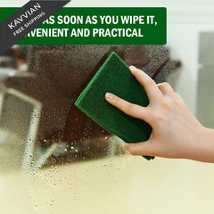 YoleShy 20 PCS Scouring Pad, Dish Scrubber Pads, 4.5 x 6 inch 20 Pcs