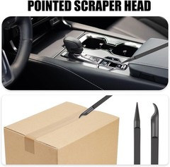 14-Piece Plastic Crevice Cleaning Tool Set, Non-Scratch Scraper and Anti-Static