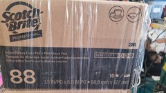 Lot 30 Scotch-Brite PROFESSIONAL 3.5″ x 5″ Pot ‘n Pan Scour Pad 88 3 Boxes New