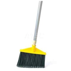 Rubbermaid FG638500GRAY 10-1/2″ Wide Angled Broom with Polypropylene Bristles