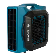 1/3 HP 1050 CFM 3-Speed Low Profile Air Mover, Floor Fan, Carpet Dryer with Buil
