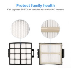 AZ3002 Filters for Shark AZ3002 AZ3000 AZ3000W for Stratos DuoClean PowerFins