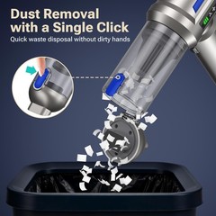 Yomile Mini Vacuum Cleaner 27000PA Cordless Handheld Air Duster