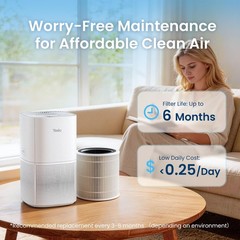 YADU True H13 HEPA Air Purifier for Bedroom, Small Quiet Air Purifier for Hom…