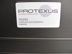 Protexus Model PX200ES Handheld Cordless Electrostatic Spraying Disinfector NEW