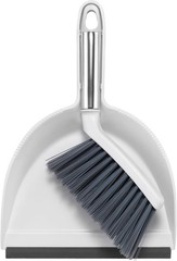 Mini Broom and Dustpan Set, Small Dust Pan and Brush Set with Handle Dustpan Tee