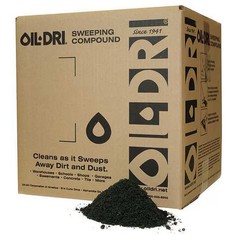 Oil-Dri EcoSweep Sanded Sweeping Compound,50 lb. L91050ES Oil-Dri L91050ES