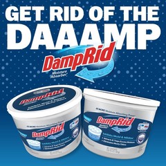 DampRid Hi-Capacity Fragrance Free Absorber Bucket, 2 lb. 15.5 oz. No Color