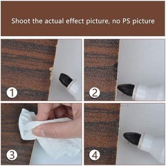 1 Count (Pack of 17), Black, Gray, Maple, Oak, Cherry, Walnut, Mahogany, White