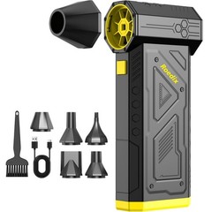 Compressed Air Duster, 150000RPM Electric Replace Yellow