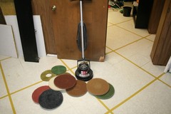 Oreck Orbiter Ultra Floor Machine ORB700MB attachments Pads Scrubber Polisher